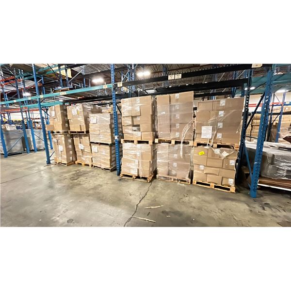 2 PALLET OF (LEVEL 2)  DISPOSABLE ISOLATION GOWNS - WHITE/SZ LARGE AND
