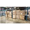 Image 1 : 2 PALLET OF (LEVEL 2)  DISPOSABLE ISOLATION GOWNS - WHITE/SZ LARGE AND