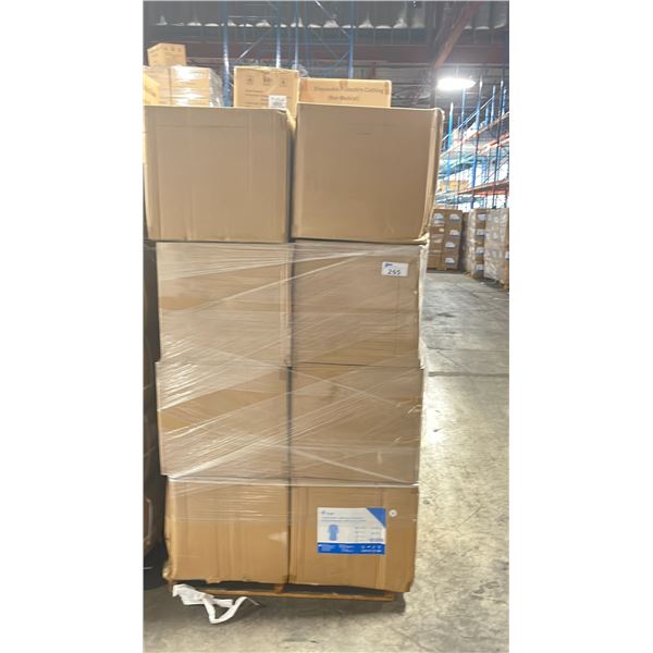 8 PALLET OF DISPOSABLE PROTECTIVE GOWNS (NON MEDICAL) - APPROX. 30 BOXES PER PALLET/120 PCS. PER BOX
