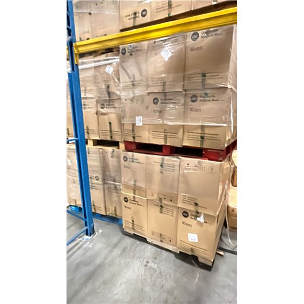 5 PALLETS OF AIC DISPOSABLE SURGICAL MASKS (TIE-ON) - 12 BOXES PER PALLET/2000 PCS.PER BOX
