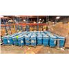 Image 2 : 79 PLASTANK BLUE LIDDED BARRELS WITH UNKNOWN CONTENTS