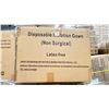 Image 2 : 10 PALLETS OF DISPOSABLE ISOLATION GOWNS (NON MEDICAL) -APPROX. 30 BOXES PER PALLET/120 PCS. PER BOX