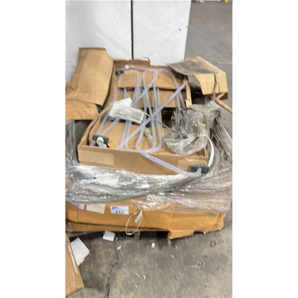 PALLET OF CTHOLYTE INLET TUBES