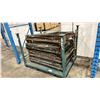 Image 1 : GROUP OF 4 STEEL CAGE PALLETS AND 1 STACK RACK