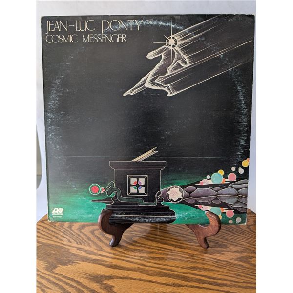 Jean-Luc Ponty LP 1977 Cosmic Messenger Violin Jazz Fusion Vinyl Record Original Sleeve