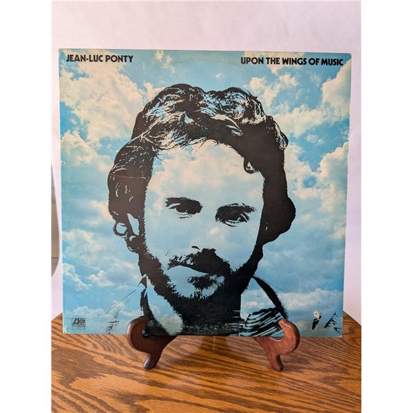 JEAN LUC PONTY - UPON THE WINGS OF MUSIC - ATLANTIC 1975 - VINYL LP RECORD