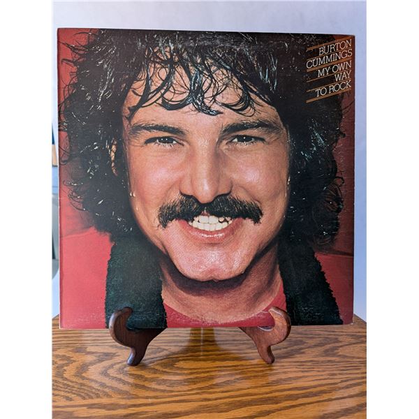 Burton Cummings (The Guess Who) My Own Way To Rock Vinyl LP 1977