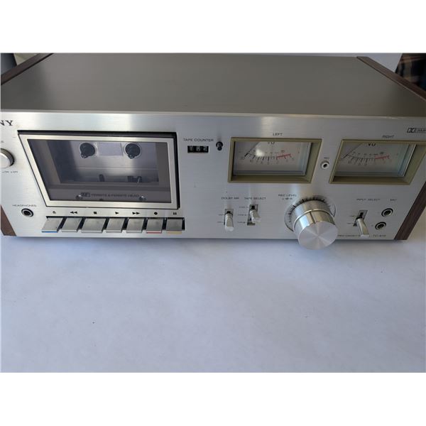 Vtg Sony Cassette Deck