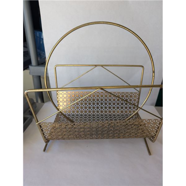 Brass Magazine Rack