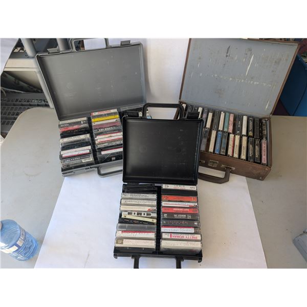 3 Cases of Old Cassettes