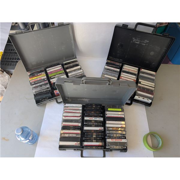 3 Cases of Old Cassettes