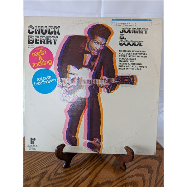 Chuck Berry Johnny B. Goode Record LP 1972