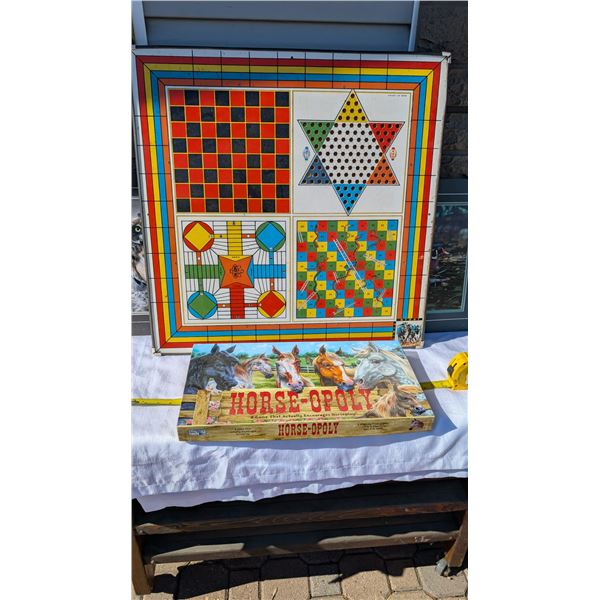 Vintage Metal Eagle Toys Crokinole Checkers Snakes & Ladders etc.