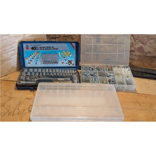 Ratchet Set and Supplies