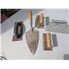 Image 1 : Assorted Cement Troweling Tools