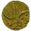 Image 2 : 1663-1724 India .012oz Gold Fanam UNCIRCULATED