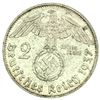 Image 2 : 1937-C Germany Silver 2 Reichsmark CHOICE AU