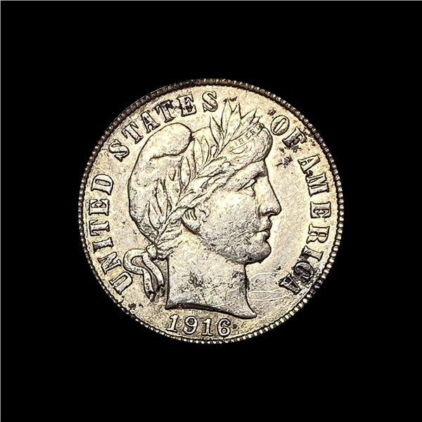1916 Silver Barber Dime CLOSELY UNCIRCULATED