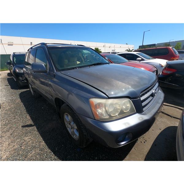 TOYOTA  HIGHLANDER 2001 T/DON/TMU