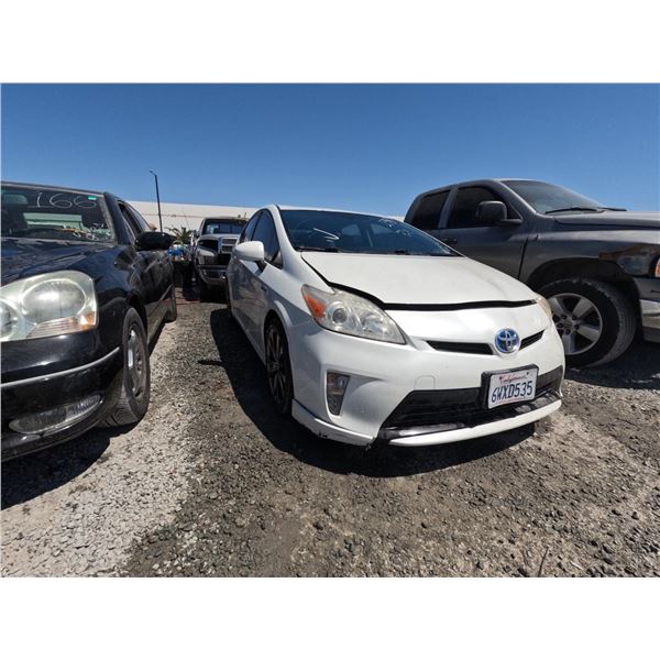 TOYOTA PRIUS 2012 T-DONATION