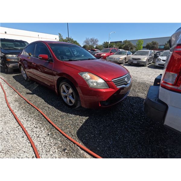 NISSAN ALTIMA 2008 SALV T/DONATION