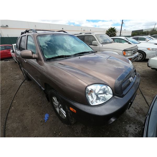 HYUNDAI SANTA FE 2005 T-DONATION