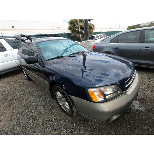 SUBARU OUTBACK 2001 T-DONATION