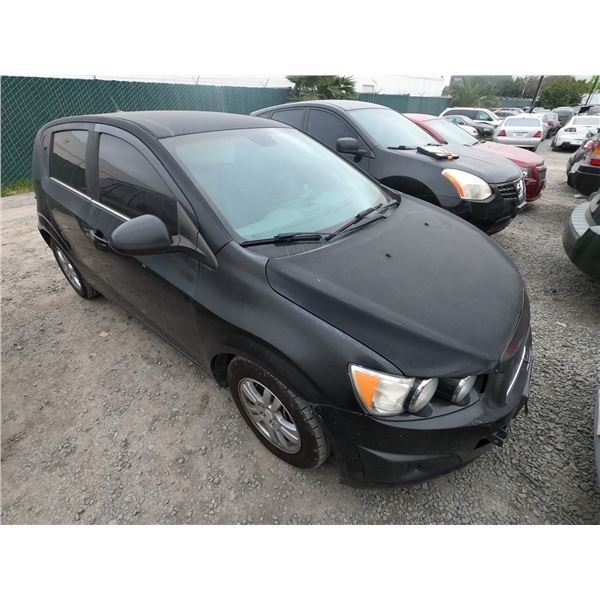 CHEVROLET SONIC 2013 ADT-SALV