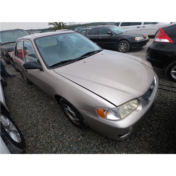 TOYOTA COROLLA 2002 T-DONATION