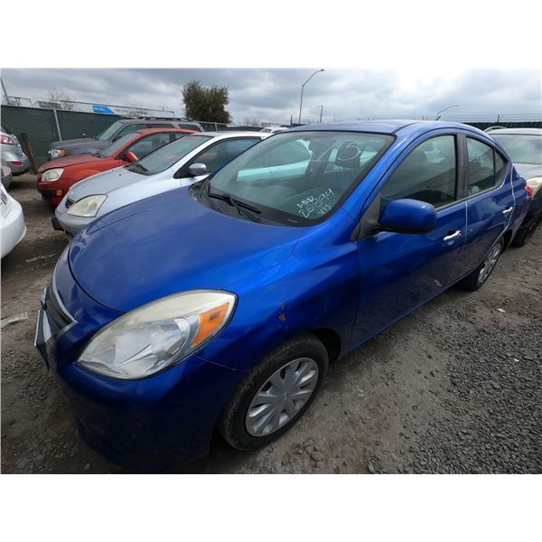 NISSAN VERSA 2012 T