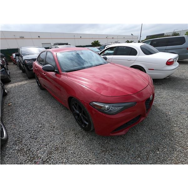 ALFA ROMEO GIULIA  2020 T-2DAY/SMOG