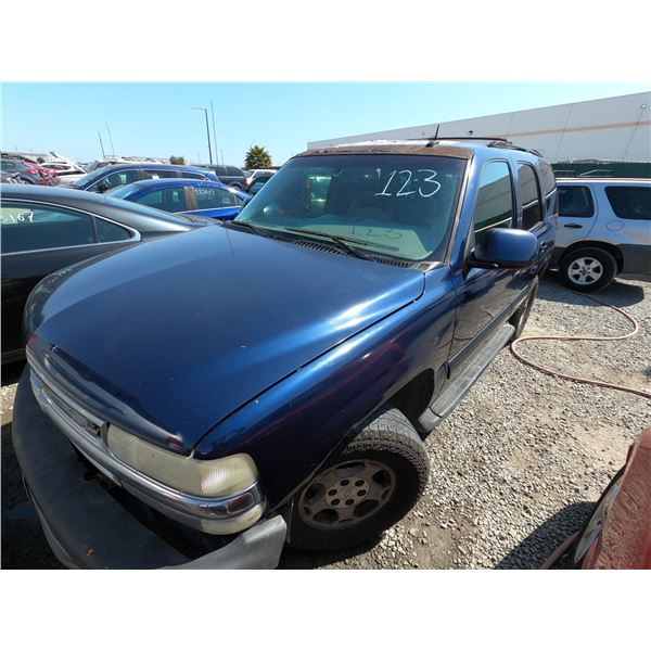 CHEV TAHOE 2002 T