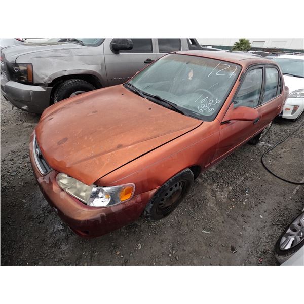 TOYOTA COROLLA 2001 O/S T-DONATION
