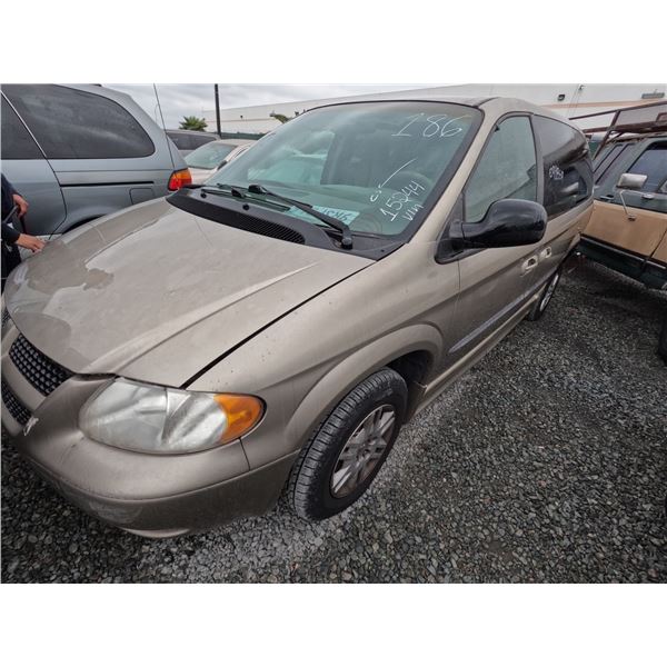 DODGE GRAND CARAVAN 2002 T-DONATION