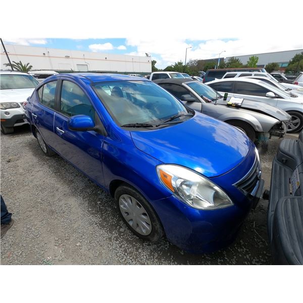 NISSAN VERSA 2012 T