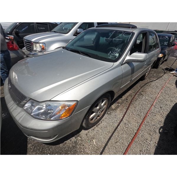 TOYOTA AVALON 2000 T-DONATION
