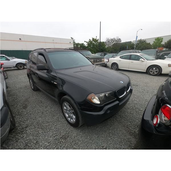 BMW X3 2005 T-2 DAYS