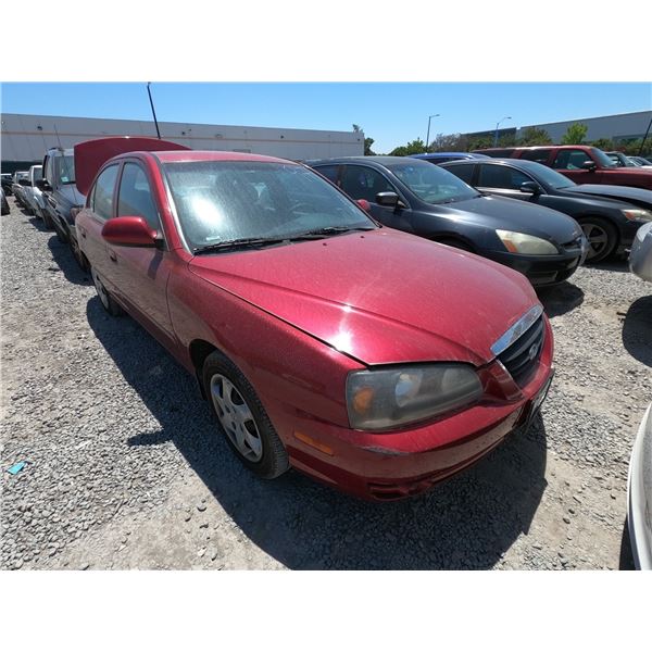 HYUNDAI ELANTRA 2004 ADT-SALV/DON