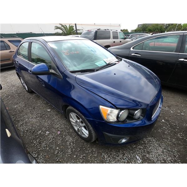 CHEV SONIC 2013 T