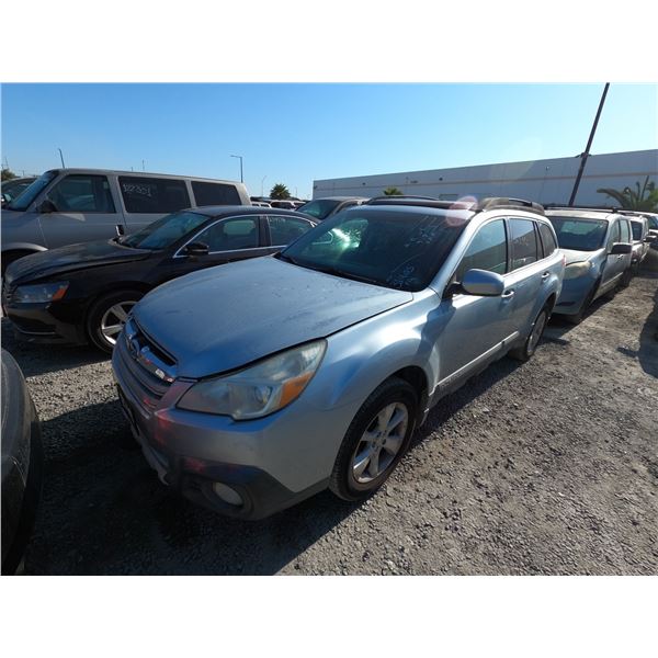 SUBARU OUTBACK 2013 T-DONATION