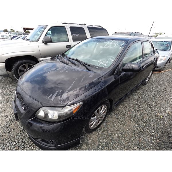 TOYOTA COROLLA 2009 T-DONATION
