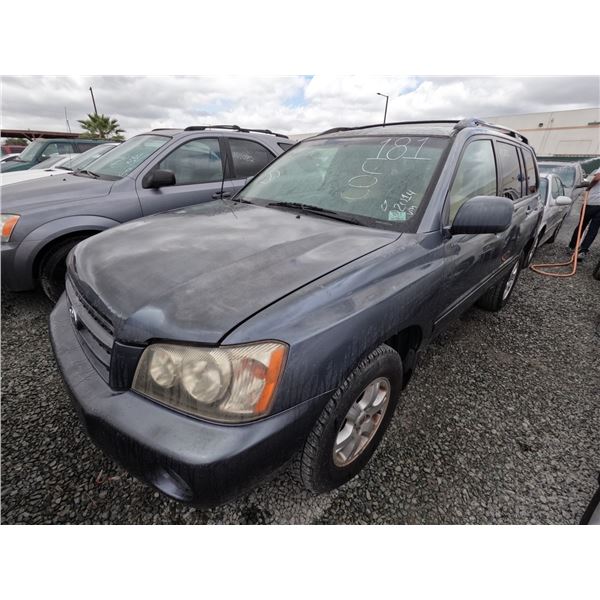 TOYOTA  HIGHLANDER 2001 T/DON/TMU