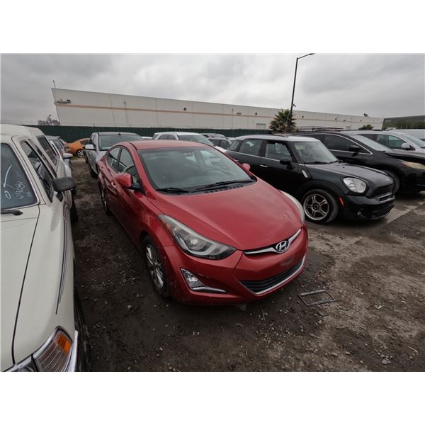 HYUNDAI ELANTRA 2015 T-DONATION