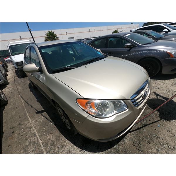 HYUNDAI ELANTRA 2010 T-DONATION