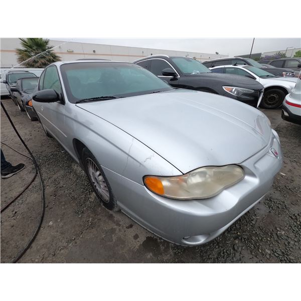 CHEV MONTE CARLO 2002 T-DONATION