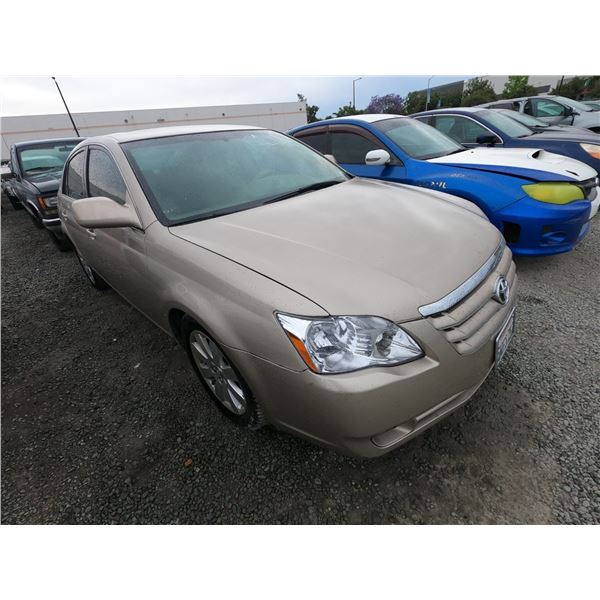 TOYOTA AVALON 2007 T-DONATION