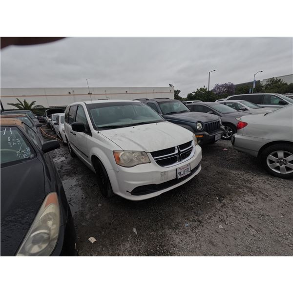 DODGE GR CARAVAN 2012 T-2 DAYS