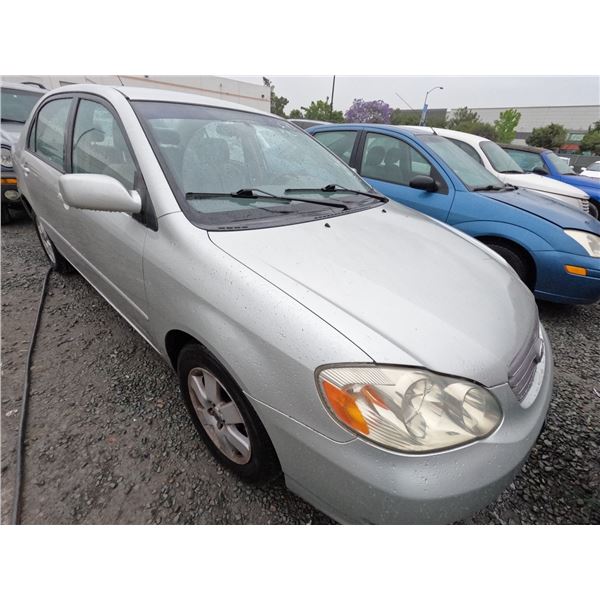 TOYOTA COROLLA 2003 T-DONATION
