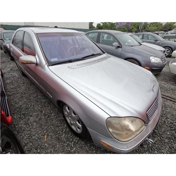 MERCEDES S430 2001 T-DONATION