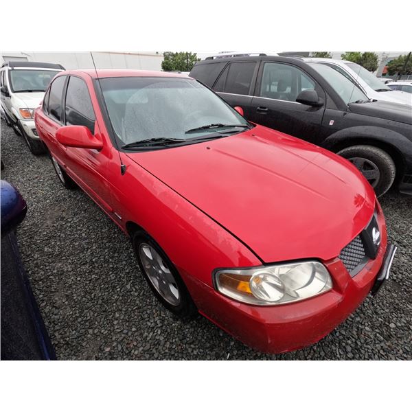 NISSAN SENTRA 2005 T-DONATION
